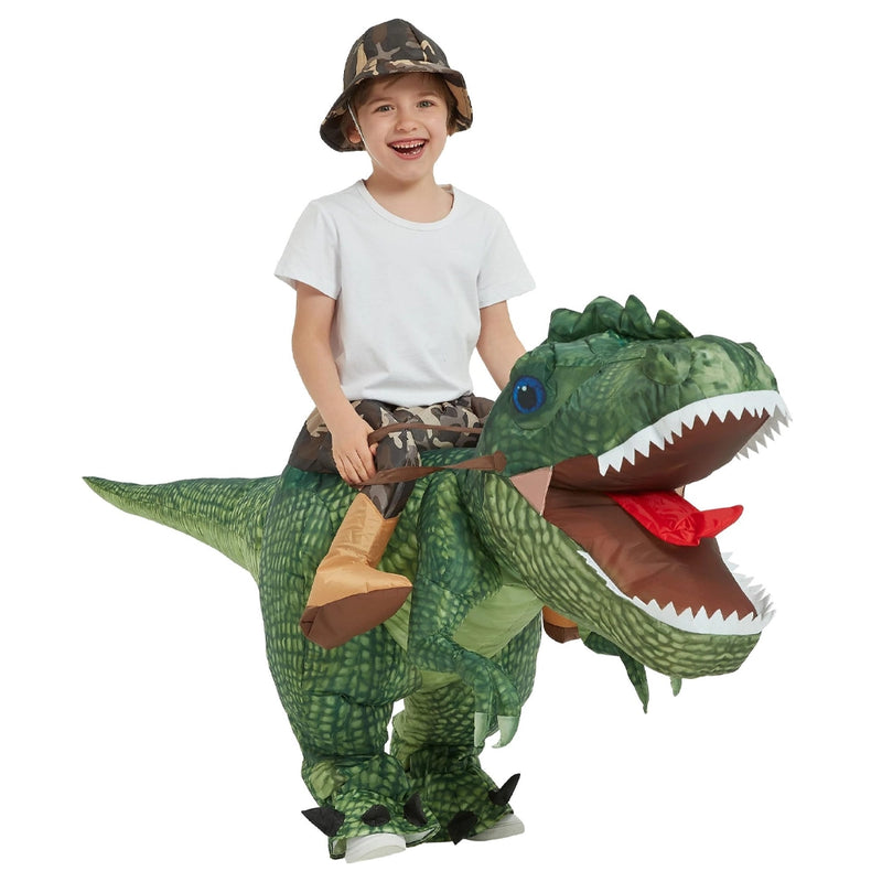 Monture Gonflable de Dinosaure T-Rex