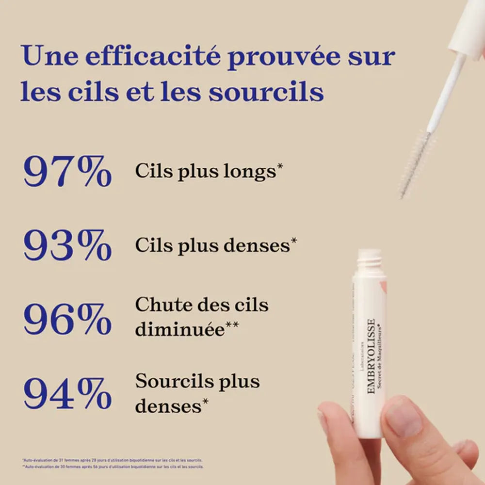 Embryolisse Soin Booster Cils & Cils Incolore 6.5ml