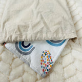 Babymat Lot de 6 Lingettes - Rainbow Bleu