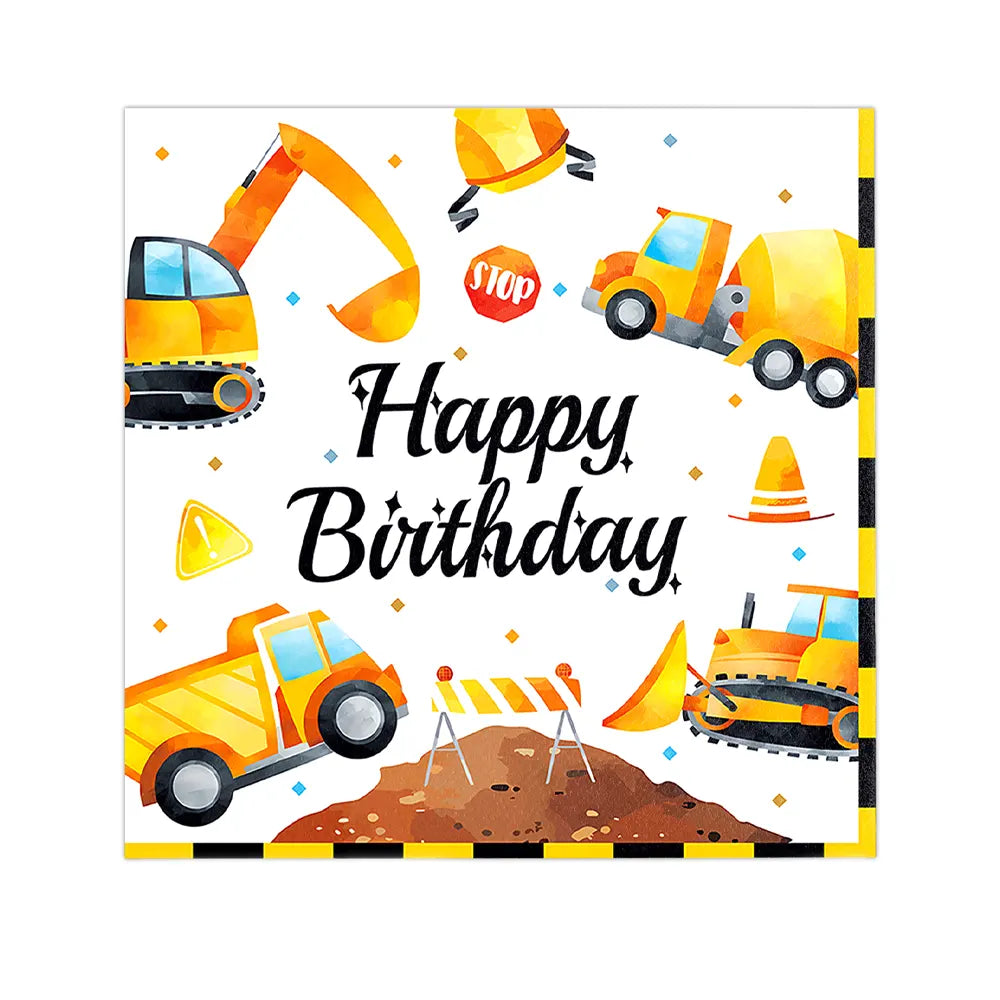 Pack Anniversaire 51 Pièces- Chantier de Construction