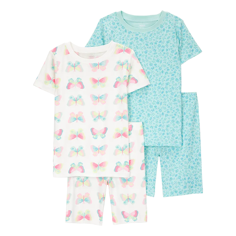 Pyjama 4 Pièces Fille Carter's - Papillon