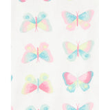 Pyjama 4 pièces papillon fille - 100% Coton
