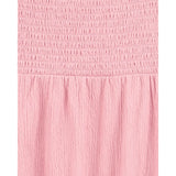 Robe Smockée Fille Carter's - Rose
