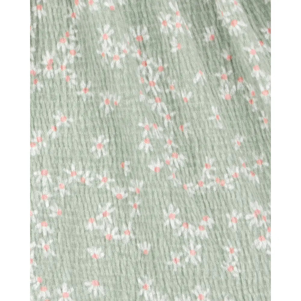 Jupe-short Plissée Fille Carter's - Vert Florale