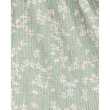 Jupe-short Plissée Fille Carter's - Vert Florale