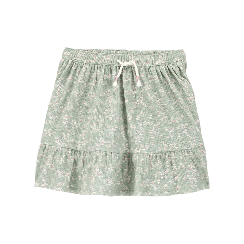 Jupe-short Plissée Fille Carter's - Vert Florale