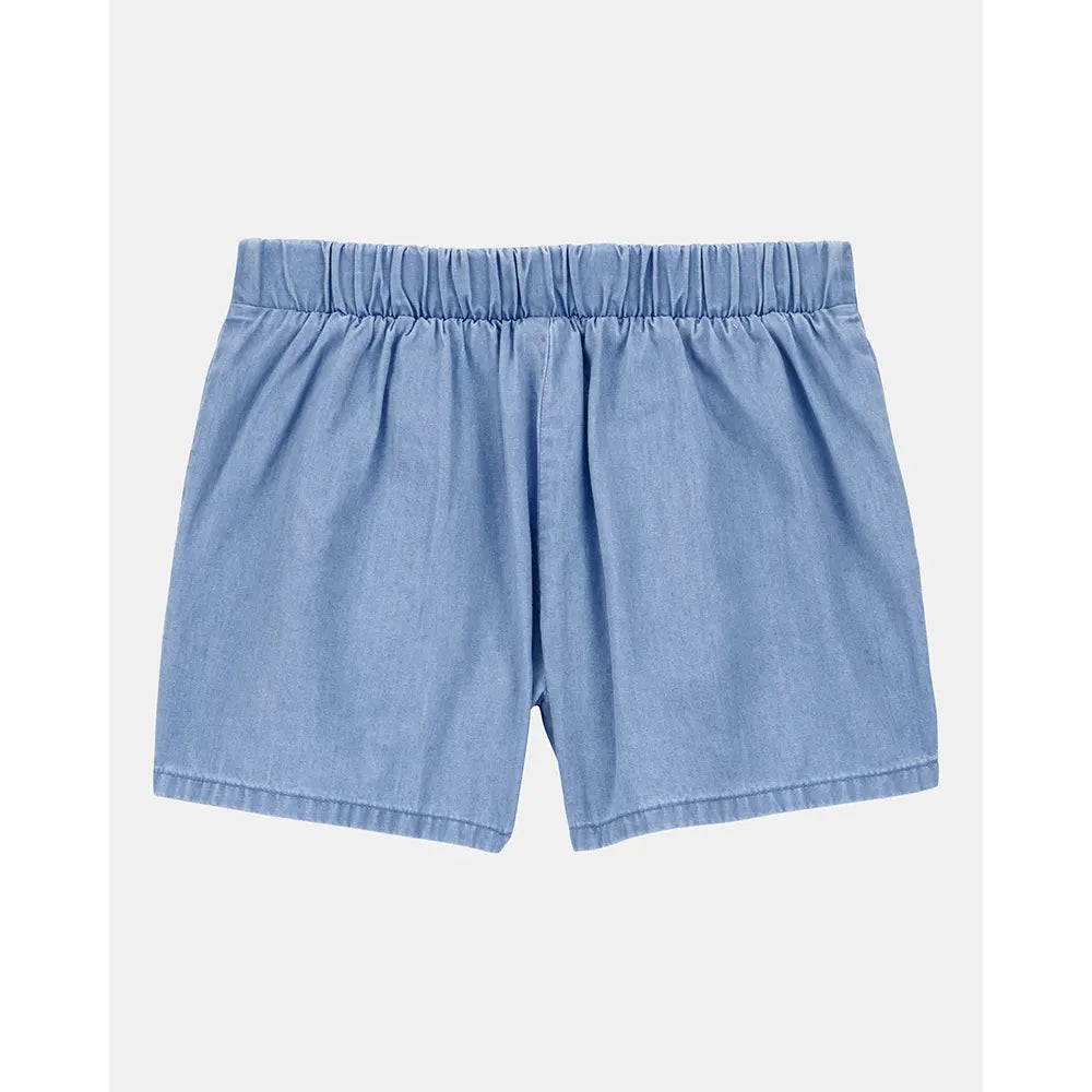 Short à Enfiler Fille Carter's - Chambray