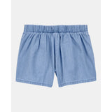Short à Enfiler Fille Carter's - Chambray