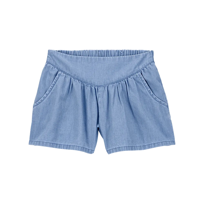 Short à Enfiler Fille Carter's - Chambray