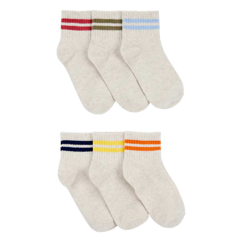 Carter's Boy's 6-Pack Striped Socks