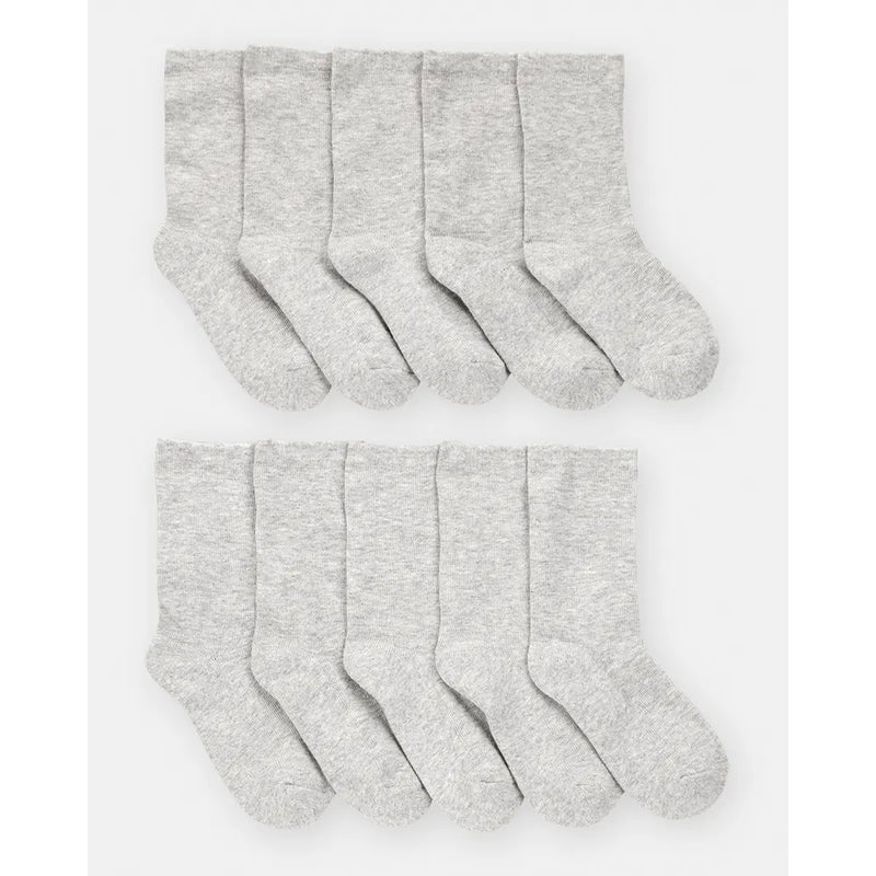 Carter's Boy's 10-Pack Socks - Gray