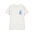 T-shirt skateboard à manches courtes garçon - Gris