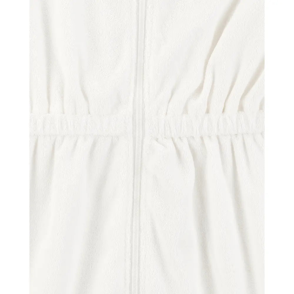 Cache-maillot à Capuche Fille - Blanc