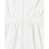 Cache-maillot à Capuche Fille - Blanc