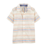 Chemise rayée à manches courtes garçon - OshKosh