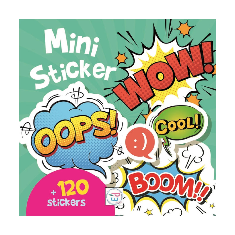 Mini Sticker - Bocadillos de Texto