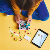 Lego Typewriter with Flowers 8A+
