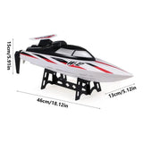 Bateau de Course Télécommandé Étanche - 14A+