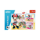 Trefl Puzzle Minnie Mouse 60 Pièces - 4A+