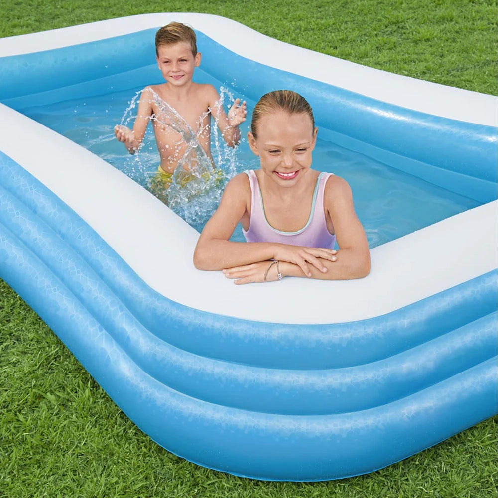 Bestway Piscine Familiale Rectangulaire 305x183x56 cm 6A+
