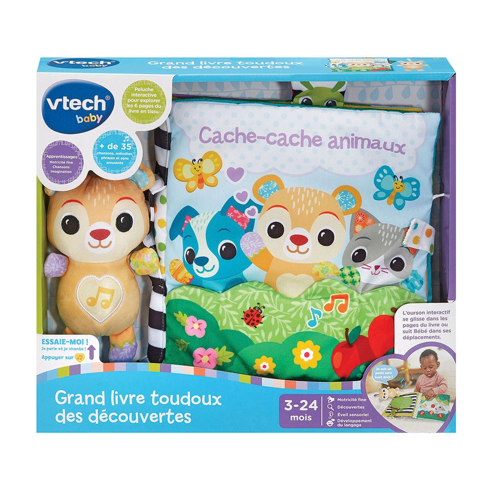 Vtech Grand Livre Toudoux des Découvertes 3-24M