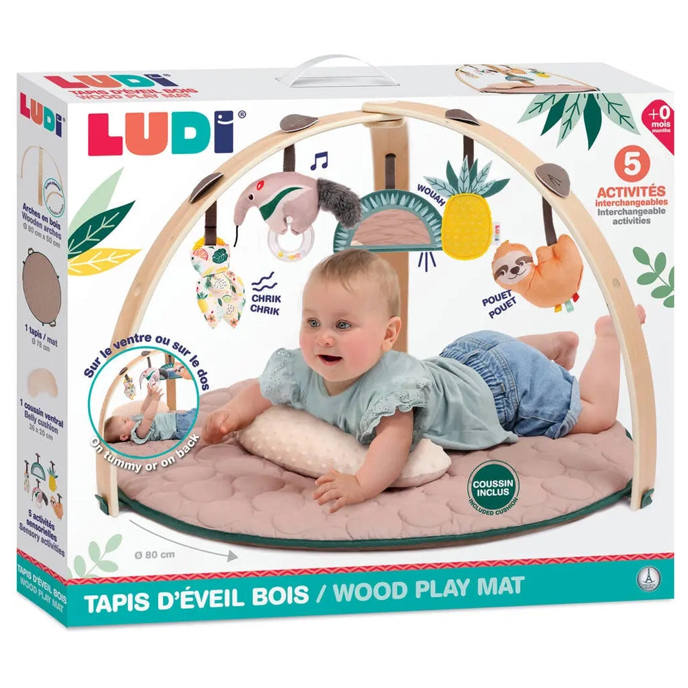 Ludi Tapis Arche en Bois 0M+