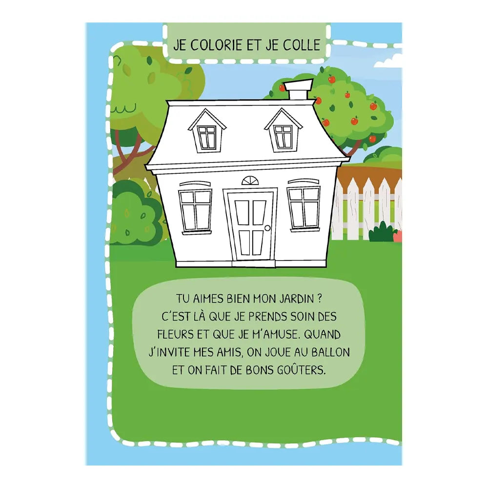 Sassi Mes Premières Activités Arts & Crafts Ma Maison - 4A+