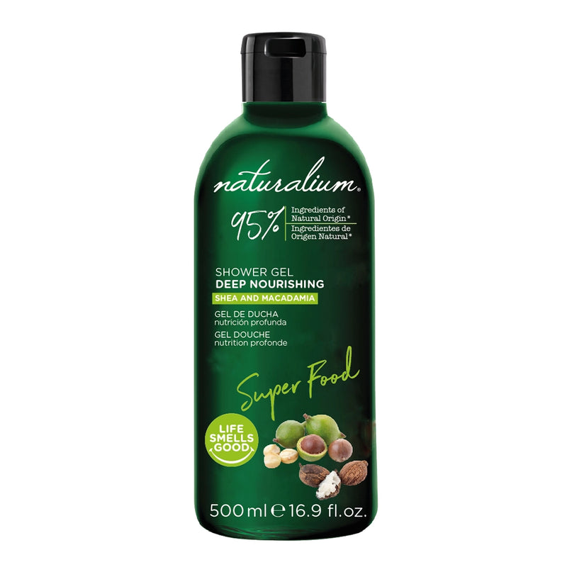 Naturalium Gel de Douche 500ml - Shea & Macadamia