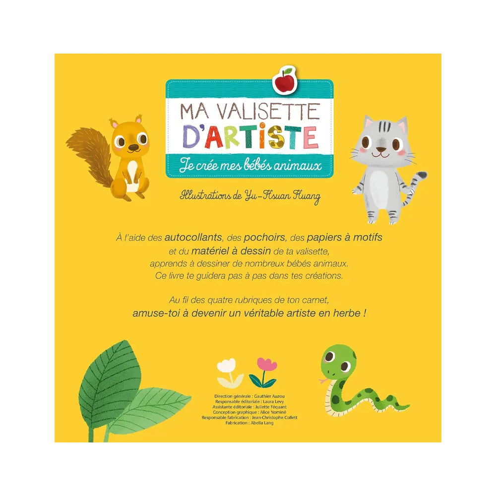 Valisette Artiste – Je Crée Mes Bébés Animaux