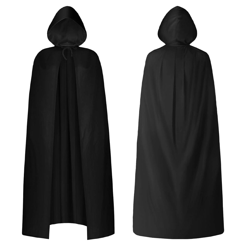 Cape Noire avec Capuche Enfant
