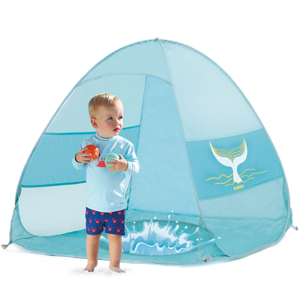 Ludi Piscine Pop-Up Multifonction avec Tente Anti-UV