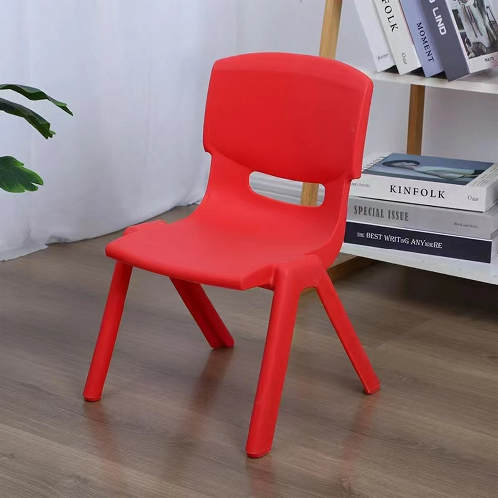 Chaise en Plastique pour les Enfants - Rouge