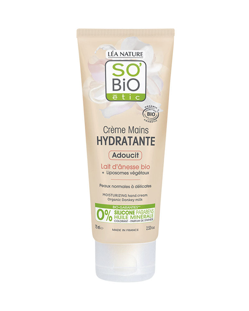 So Bio So Crème Mains Hydratante Lait d'Ânesse - 75ml