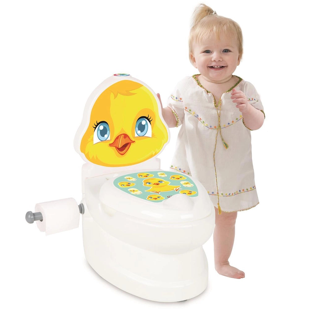Pilsan Siège de Toilette Éducatif pour Bébé 18M+ - Canard