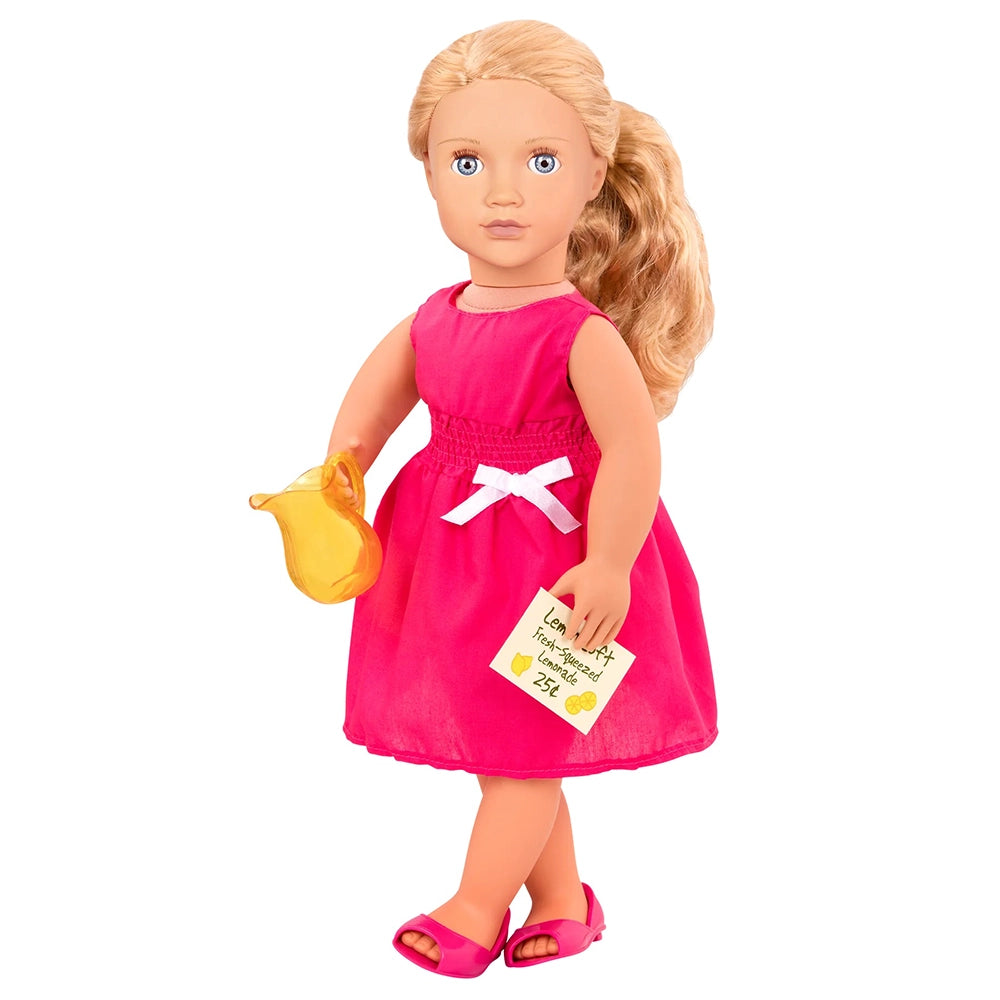 Our Generation Poupée & Livre d'Équitation Articulés 46cm 3A+ - Lily Anna