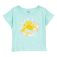 T-shirt Sunshine Carter's - Bleu