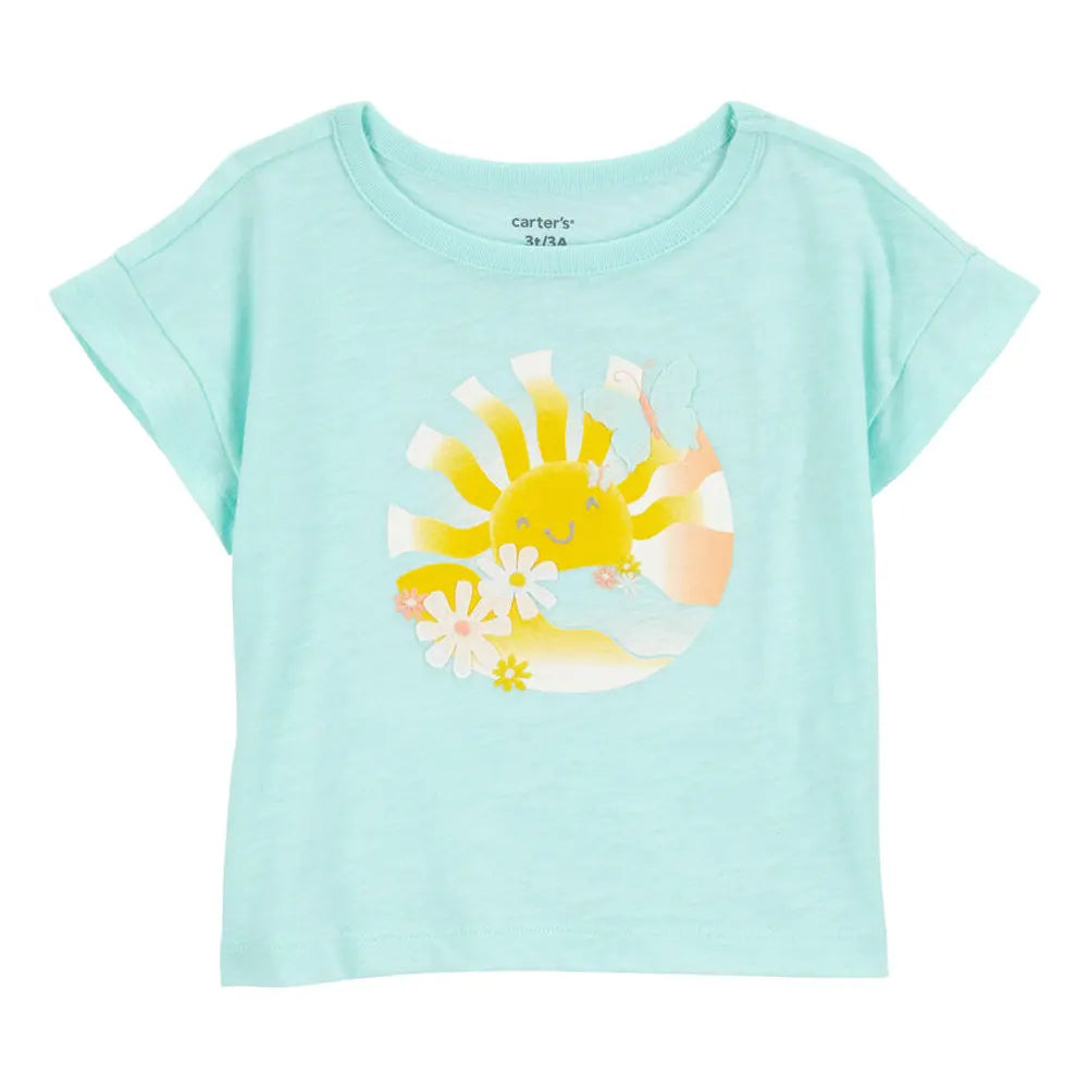 T-shirt Sunshine Carter's - Bleu