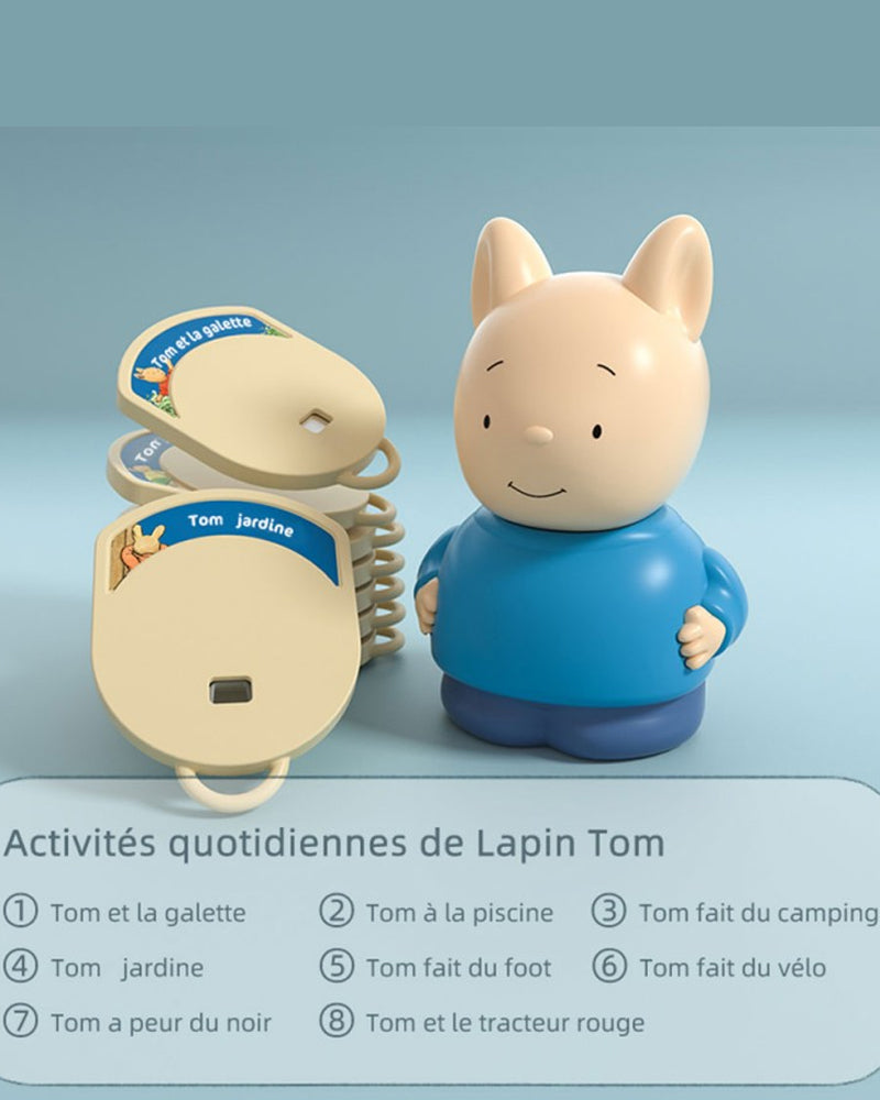 ZzzMoon Figurine Lapin Tom – Activités quotidiennes