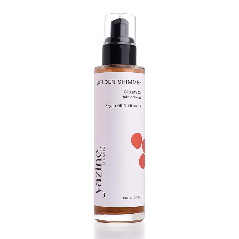 Yazine Huile Pailletée SUN GLOW - 100ml