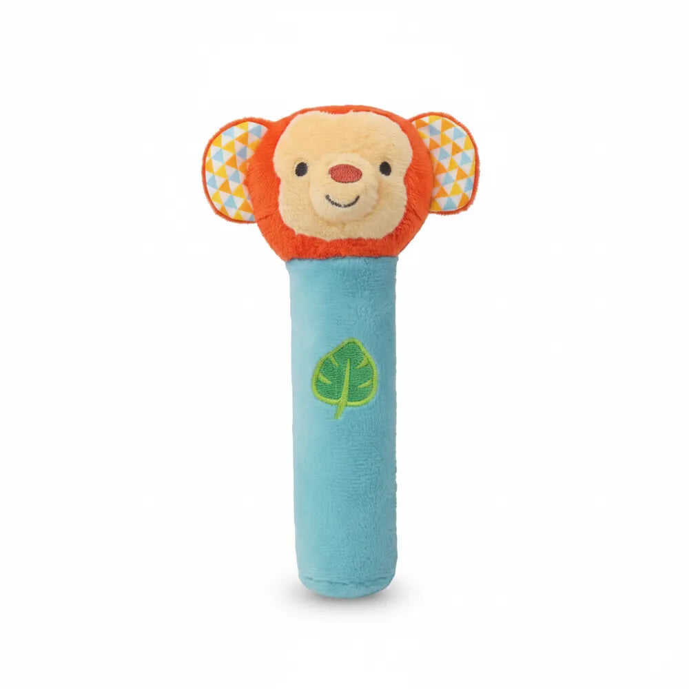 WinFun Sonajero Palo de Peluche Squeak 'N Shake – 6 meses+