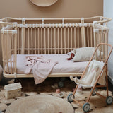 Mushie Drap de Lit en Coton Extra Douce - Blush