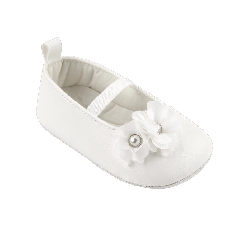 Carter's Baby Mary Jane Slippers - White