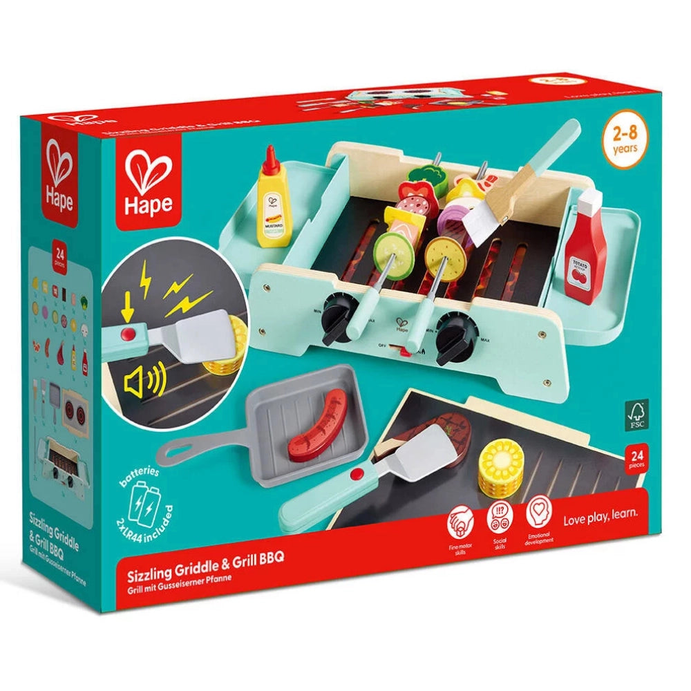 Hape Plaque et Grill Sizzling 2-8A