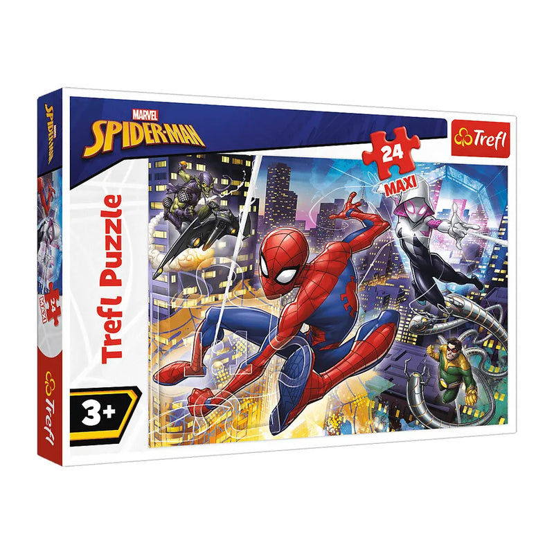 Trefl Puzzle Maxi Spiderman 24 Pièces - 3A+