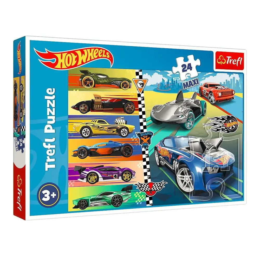 Trefl Hot Wheels Maxi Puzzle 24 Piezas - 3A+