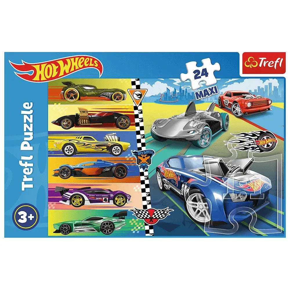 Trefl Hot Wheels Maxi Puzzle 24 Piezas - 3A+