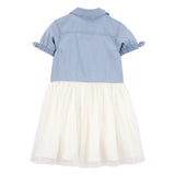 Vestido de Jean Bicolor para Niña Oshkosh