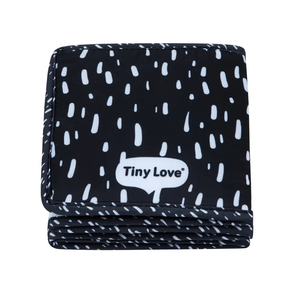 Tiny Love Libro de Tela de Doble Cara Black & White