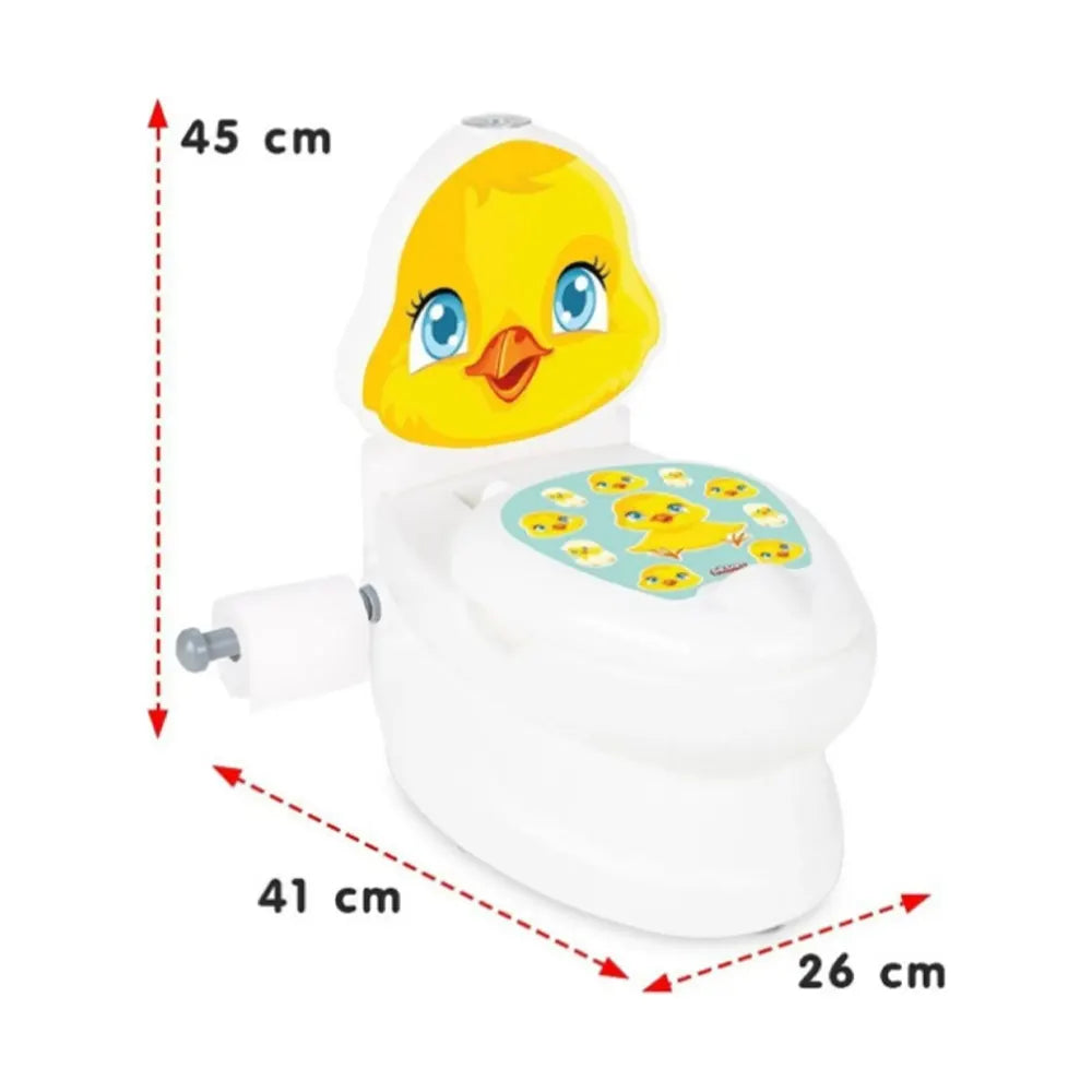 Pot Interactif pour Enfants – Design Canard avec Effets Sonores