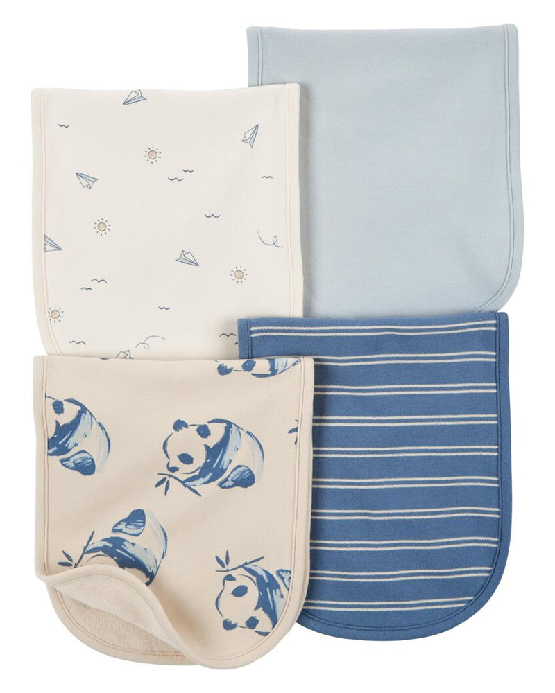 Lot De 4 Serviettes de Rot Carter's - Bleu & Ivoire